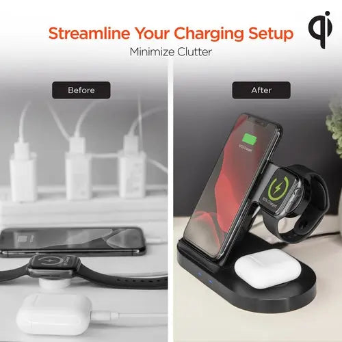 HyperGear 3-en-1 Station de recharge sans fil zenvirotech.ca