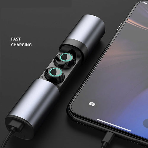 True Twin 2 En 1 Écouteurs Sans Fil Avec Chargeur De Téléphone zenvirotech.ca
