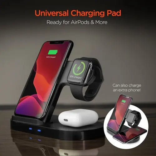 HyperGear 3-en-1 Station de recharge sans fil zenvirotech.ca