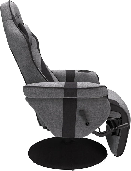 900 Gaming Inclinable Gris Tissu Avec Porte-Gobelet Réglable De Jambe zenvirotech.ca