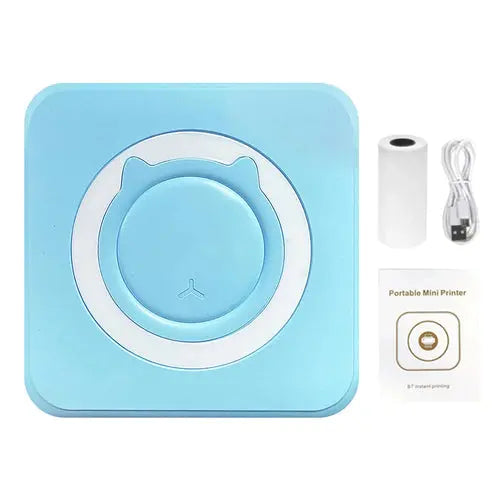 Mini imprimante Portable autocollants thermiques papier sans encre Bluetooth zenvirotech.ca