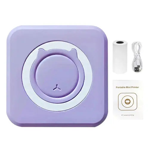 Mini imprimante Portable autocollants thermiques papier sans encre Bluetooth zenvirotech.ca