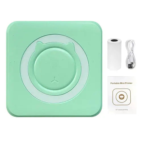 Mini imprimante Portable autocollants thermiques papier sans encre Bluetooth zenvirotech.ca