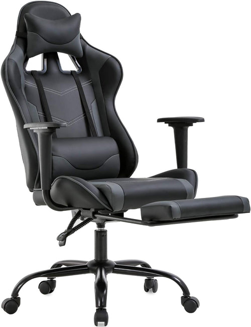 Chaise de bureau ergonomique à dos haut avec support lombaire gris zenvirotech.ca