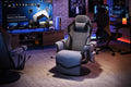 900 Gaming Inclinable Gris Tissu Avec Porte-Gobelet Réglable De Jambe zenvirotech.ca