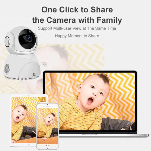 Caméra HD 1080P 360° Panoramique PTZ Wifi zenvirotech.ca