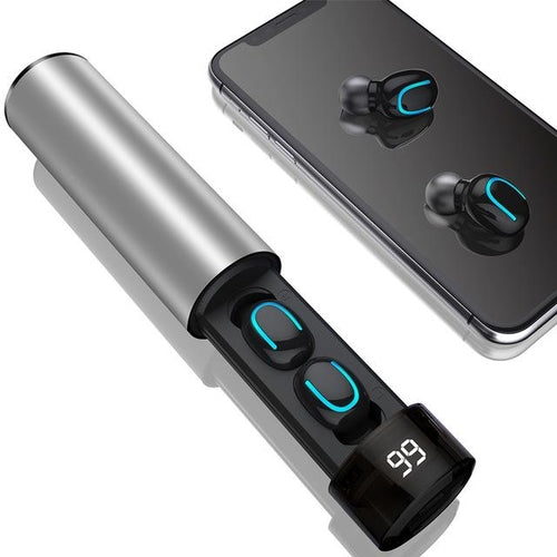 True Twin 2 En 1 Écouteurs Sans Fil Avec Chargeur De Téléphone zenvirotech.ca