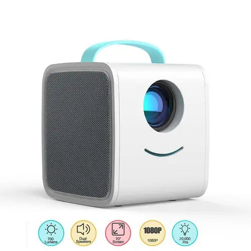 Q2 Mini Projecteur 700 Lumens Portable Beamer USB AV Port LED Beam Box zenvirotech.ca