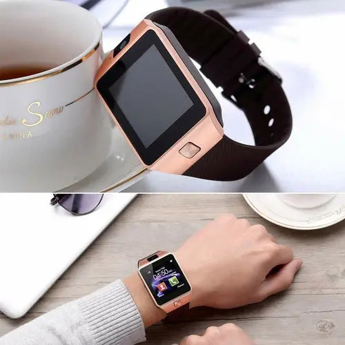 Bluetooth android smart watch avec caméra Horloge SIM TF Slot smartwatch zenvirotech.ca