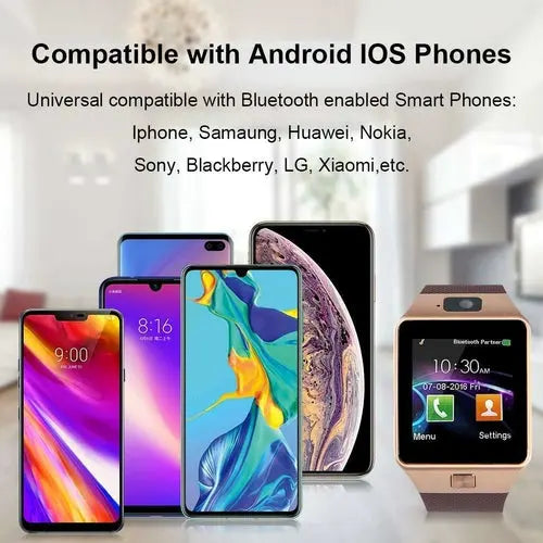 Bluetooth android smart watch avec caméra Horloge SIM TF Slot smartwatch zenvirotech.ca